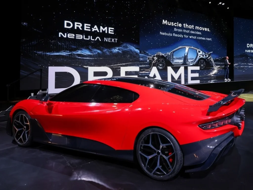 Dreamy Nebula Next 01 Jet Edition: Schnellstäs e-Auto der Welt