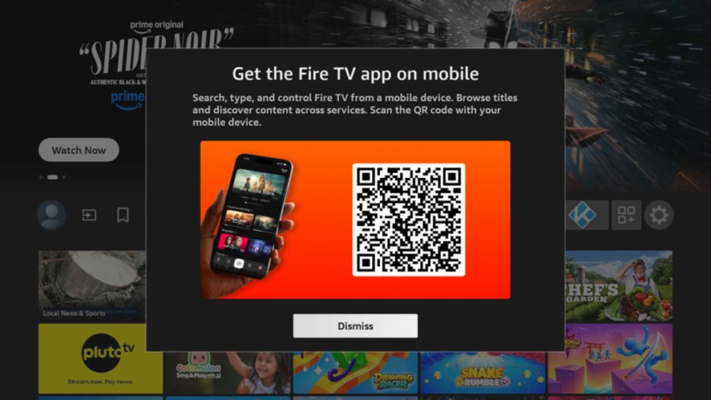 Fire TV now welcomes you with a pop-up ad on startup