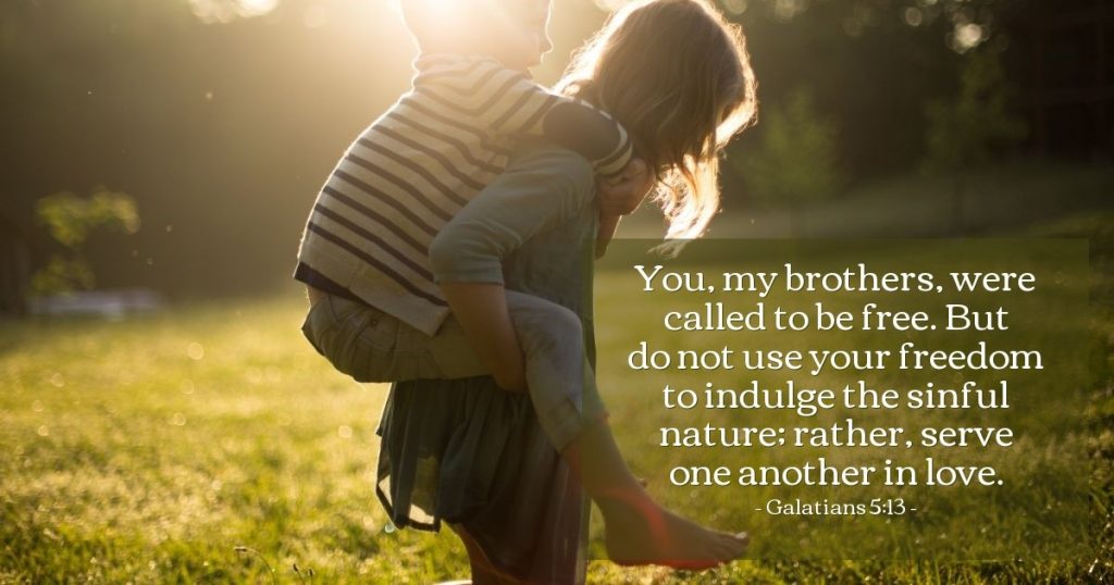 Galatians 5:13 — Verse of the Day for 05/22/2026