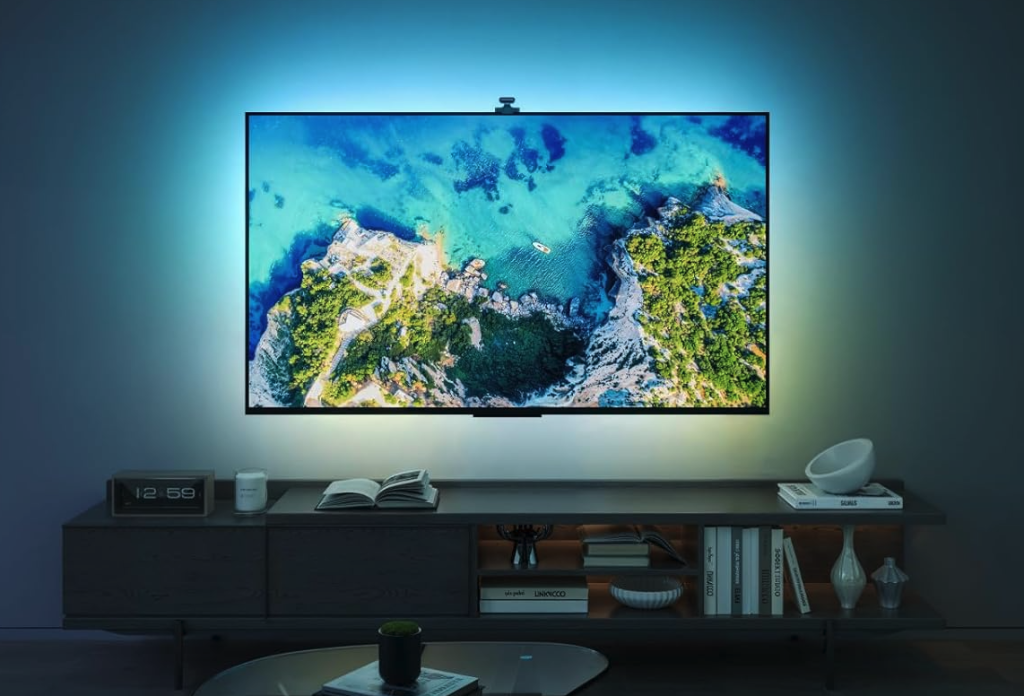 Govi’s new TV Backlight 3 uses a camera to make your TV actually glow Govi's new TV Backlight 3 uses a camera to make your TV actually glow