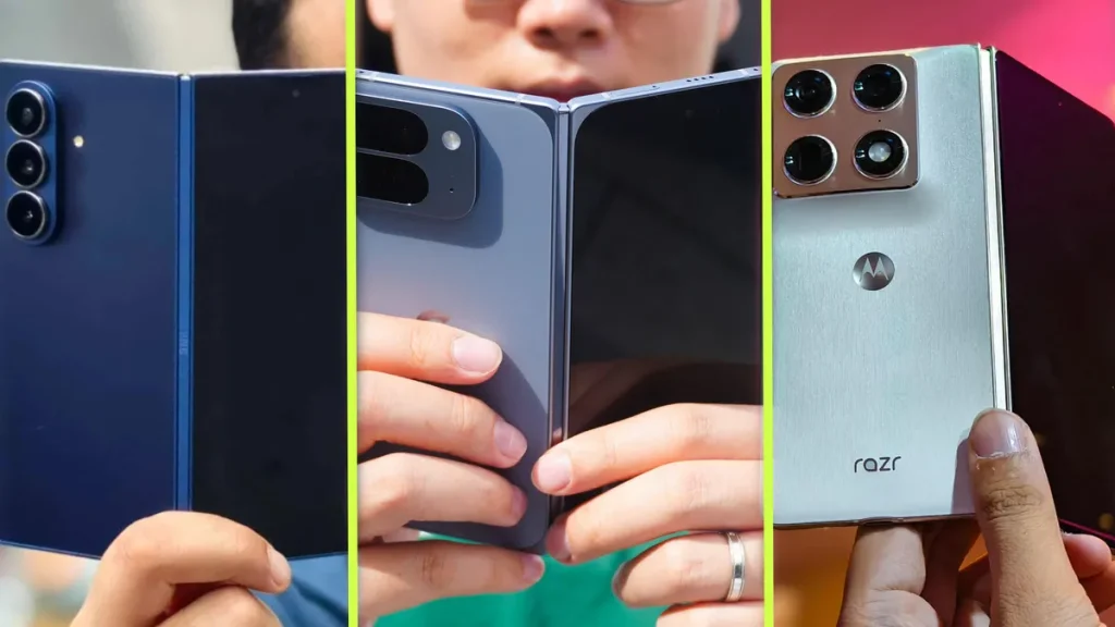 I compared premium foldable phones from Samsung, Motorola, and Google — and which one I'd buy