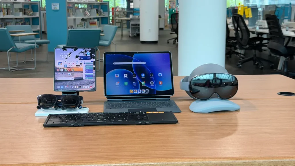 I ditched my laptop and switched to an XR headset, tablet, and phone — and learned an important lesson
