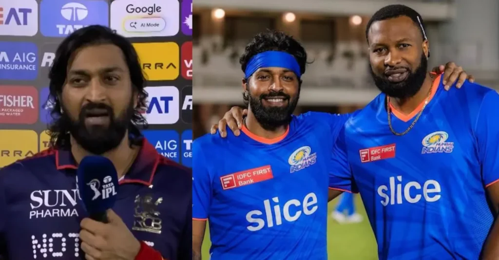 IPL 2026 (Watch): Krunal Pandya gets emotional as he recalls unforgettable MI memories after RCB's dramatic win
