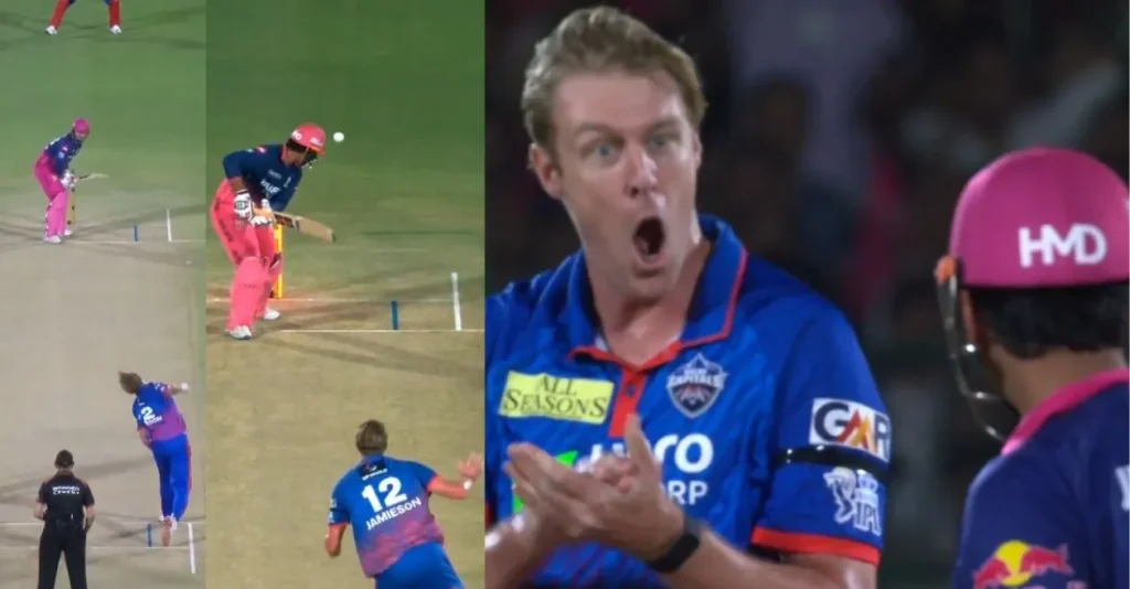 IPL 2026 (Watch): Kyle Jamieson's toe-crushing yorker during RR vs DC clash sends Vaibhav Suryavanshi packing