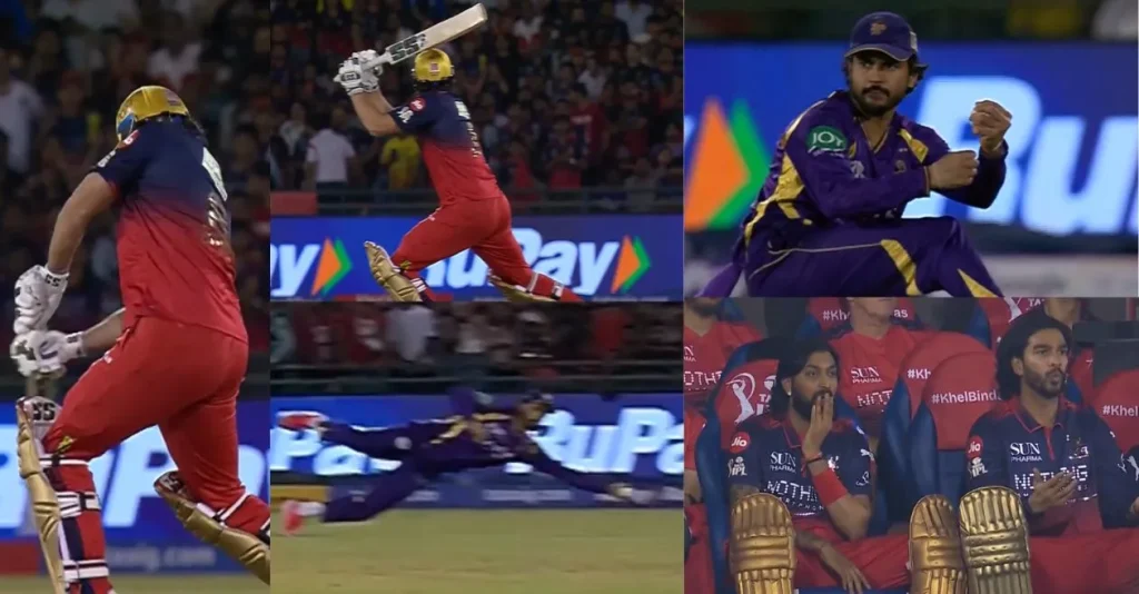 IPL 2026 (Watch): Manish Pandey takes gravity-defying catch to dismiss Tim David during RCB vs KKR clash