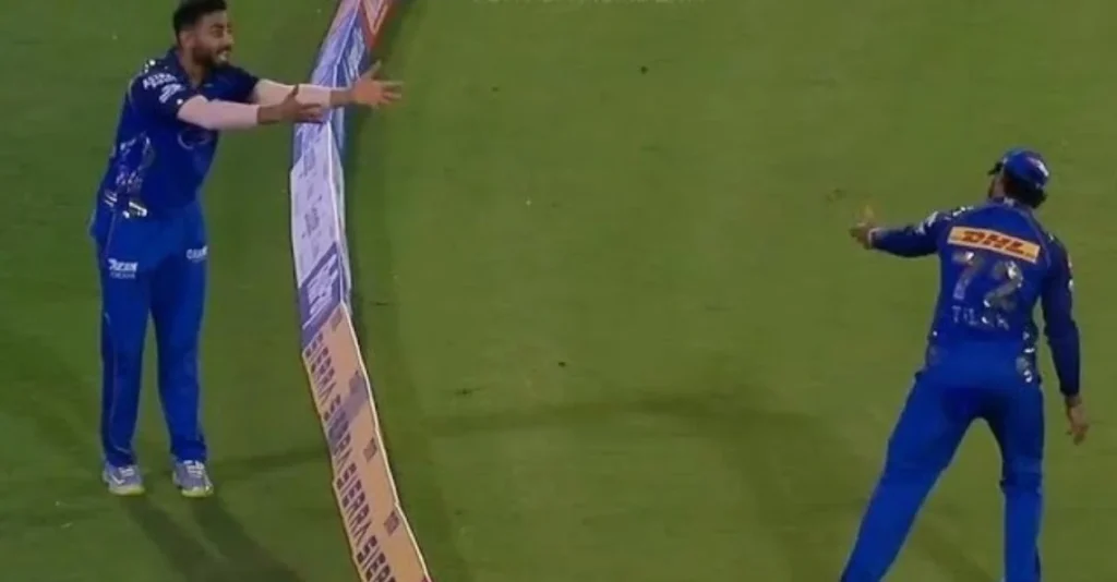 IPL 2026 (Watch): Tilak Verma-Naman Dheer's catch confusion cost Mumbai Indians, RCB register thrilling last-ball win in Raipur