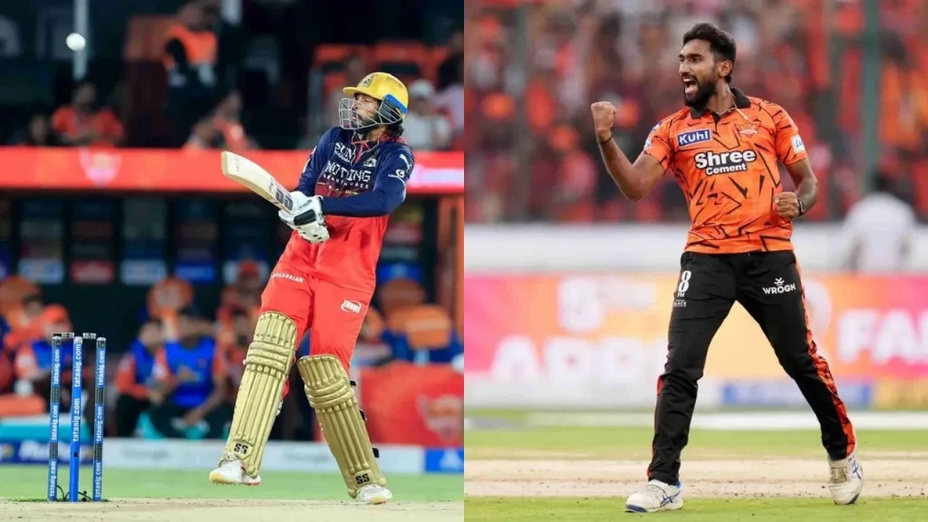 Ishan Malinga gives a fond farewell to Venkatesh Iyer in SRH vs RCB match