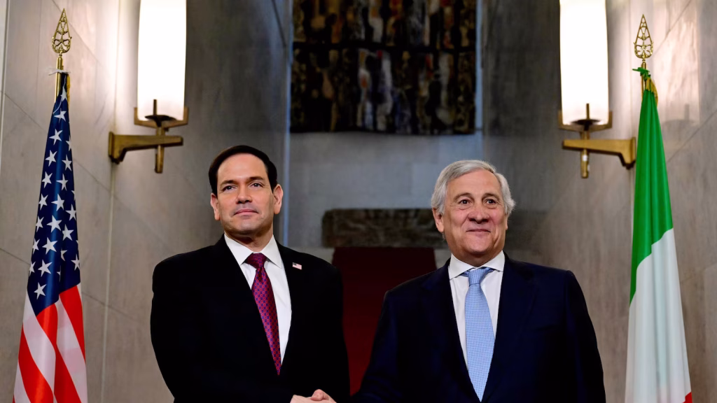 Italy tells Rubio that Europe needs America and vice versa