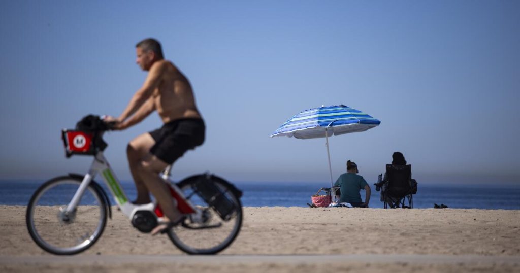 It's going to be hot across much of California, with temperatures reaching 100 degrees in some areas
