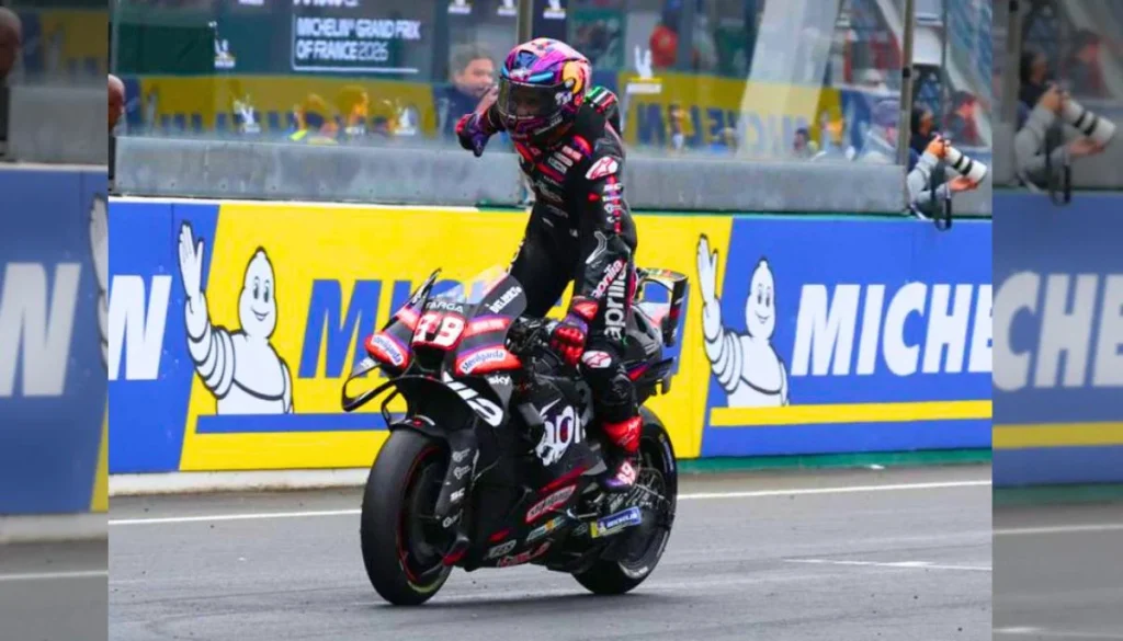 Jorge Martin takes first win for Aprilia with spectacular performance in French MotoGP