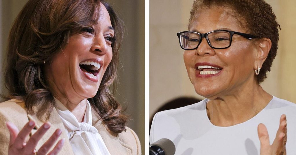 Kamala Harris endorses LA Mayor Karen Bass for re-election