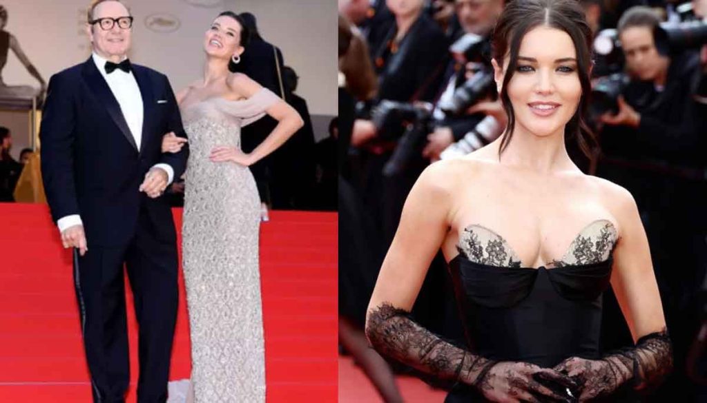 Kevin Spacey's Cannes entry with Uzbek model raises eyebrows