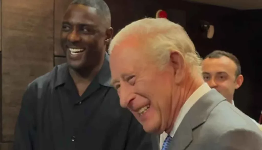 King Charles spends 'wonderful morning' with Idris Elba