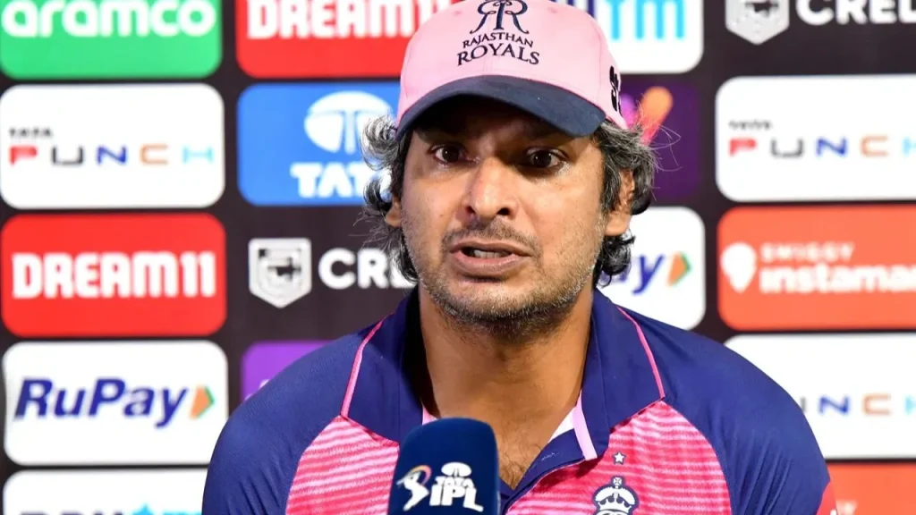 Kumar Sangakkara blames new LED lights for RR fielders' trouble taking catches