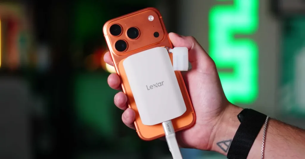 Lexar ES5 brings MagSafe feature and ProRes SSD speeds