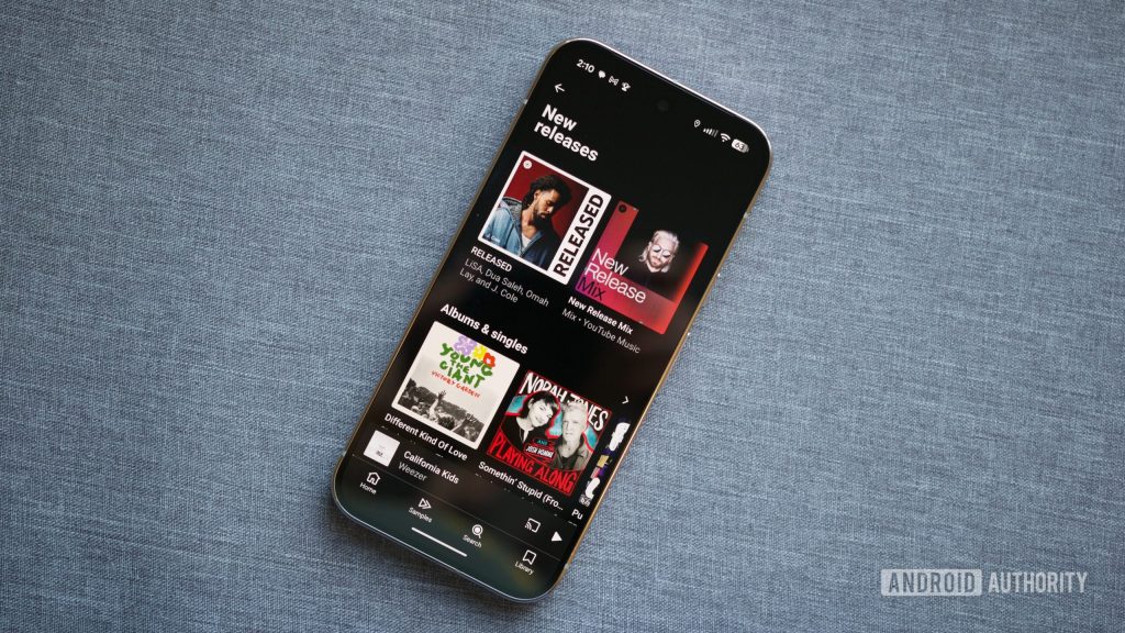 Make YouTube Music look good on foldables with this setting