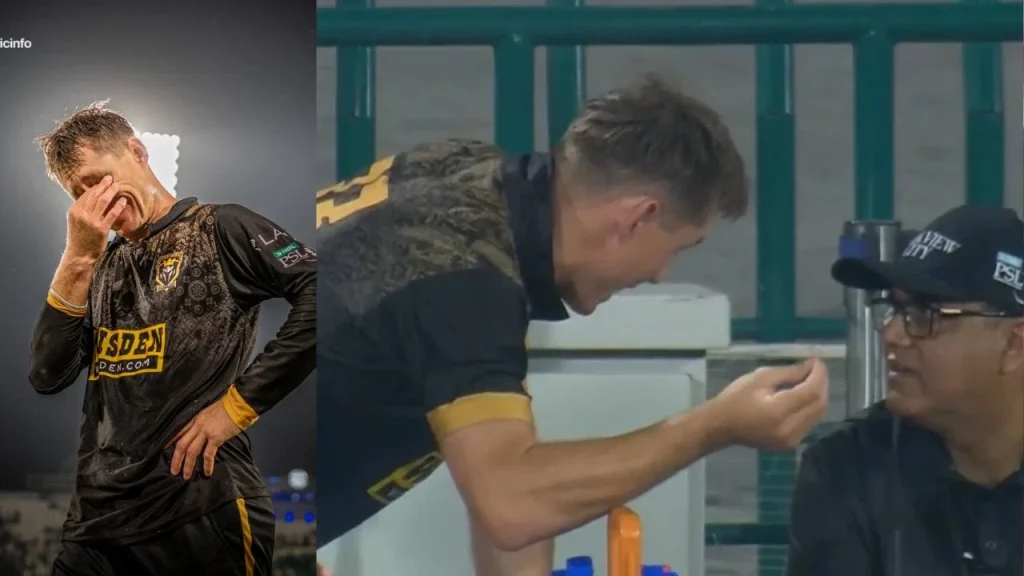 Marnus Labuschagne had a heated argument with the umpire during the PSL 2026 final.