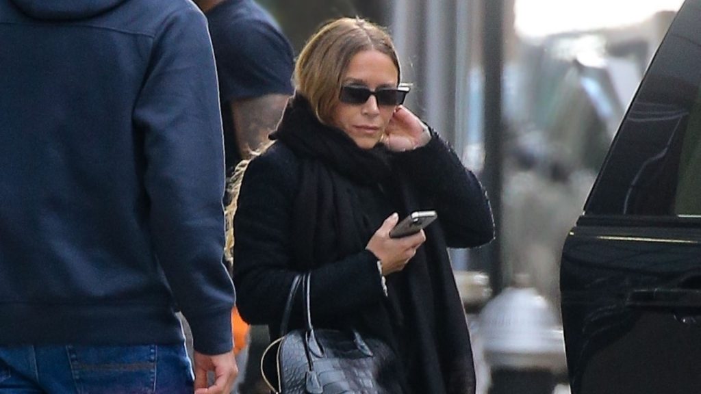 Mary-Kate paired her £25K bag with this controversial shoe trend