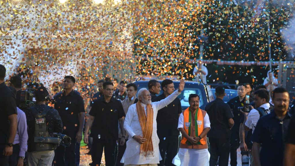 Modi won for the first time in West Bengal