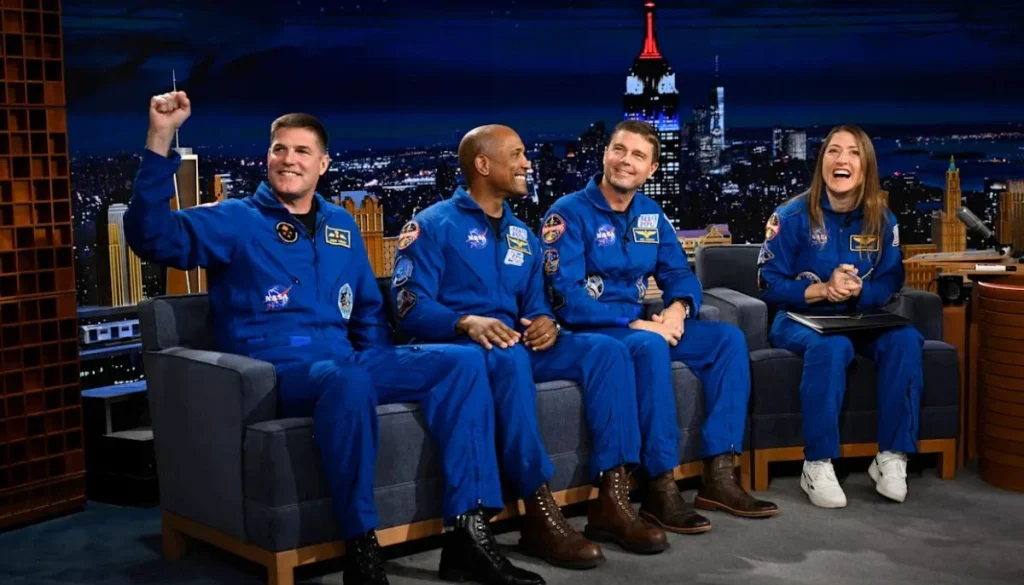 NASA Artemis II Crew Shares Moon Secrets on The Tonight Show Starring Jimmy Fallon