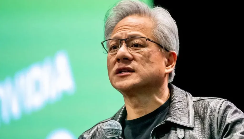 Nvidia's Jensen Huang says forecast of $200 billion CPU market includes China