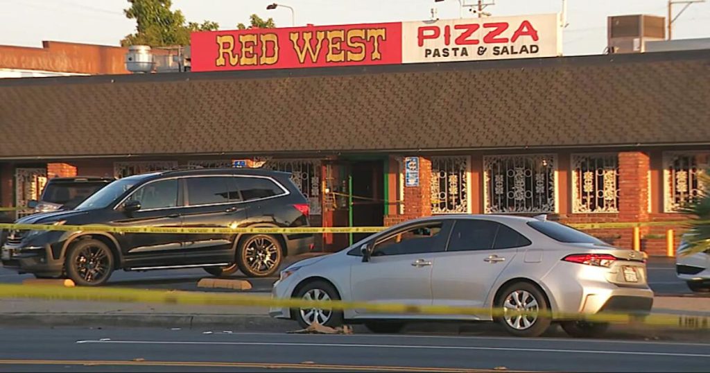 One person died while trying to break up a fight at a Wilmington pizza shop