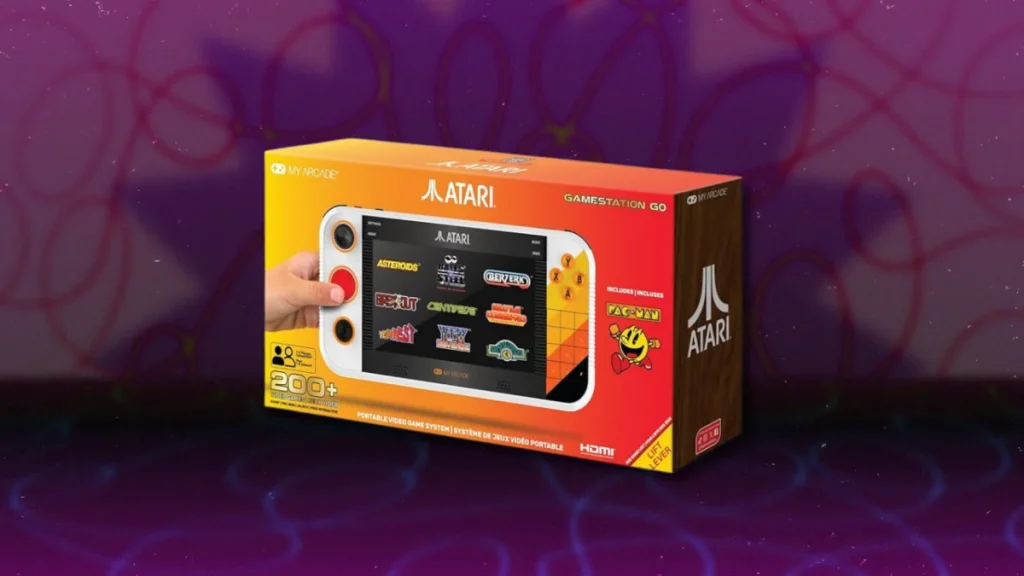 Over 200 classic Atari games packed into this $120 handheld device