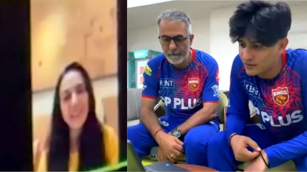 PBKS expressed heartfelt condolences to the injured fan; Priyansh Arya connects with Preity Zinta through video call