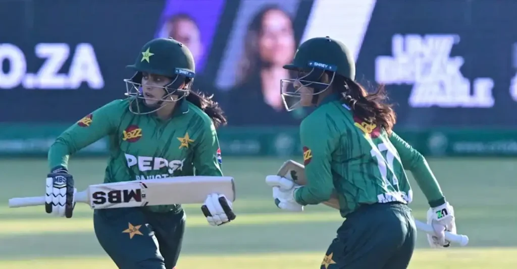 Pakistan has included Amber Kainat in the team for the first time for the T20 series against Zimbabwe.