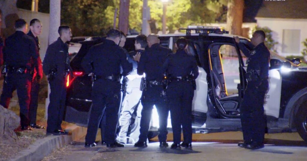 Police say suspect captured in San Fernando Valley is linked to South American theft gang