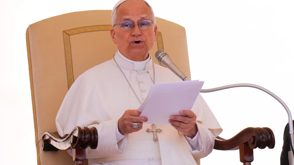 Pope Leo XIV encourages wealthy American Catholics to keep giving