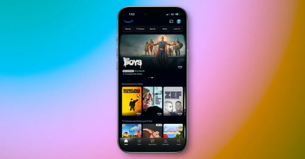 Prime Video recently launched vertical video inside its iPhone app