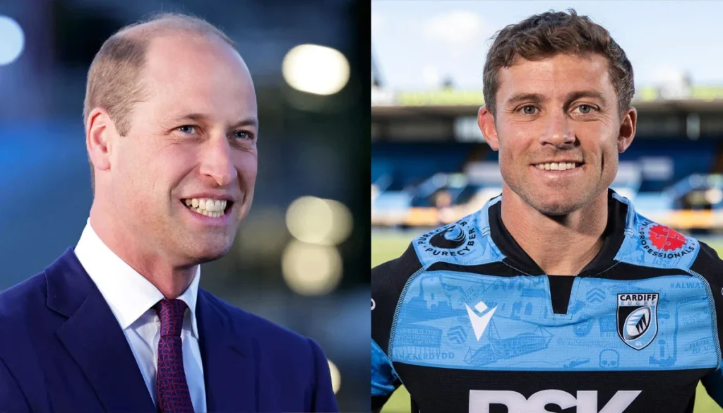 Prince William breaks silence on rugby icon Leigh Halfpenny's retirement news