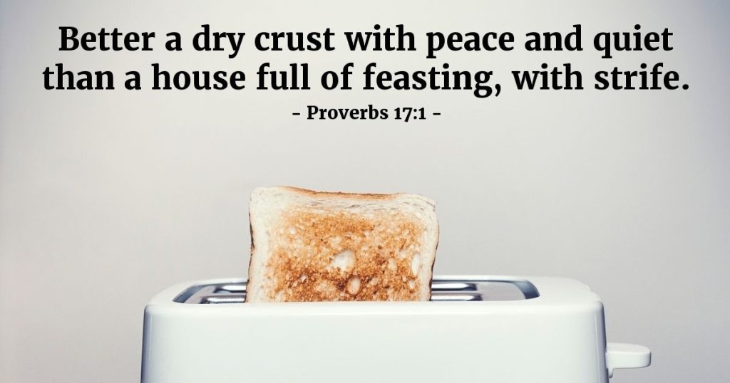Proverbs 17:1 — Daily Wisdom for Thursday, May 7, 2026