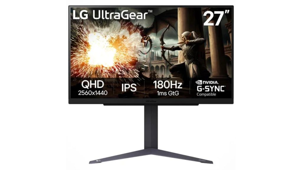 Rare LG 27-inch UltraGear QHD monitor deal cuts price to $189