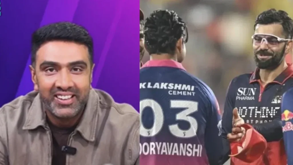 Ravichandran Ashwin chosen as the best opener of IPL 2026, defeating Virat Kohli and Vaibhav Suryavanshi