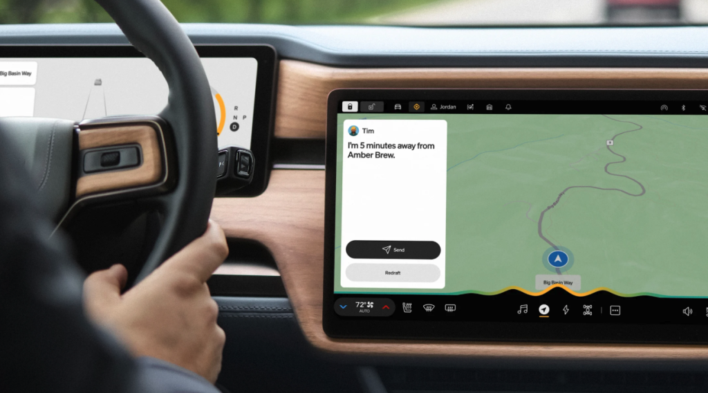 Rivian wants to use its own first-party AI assistant in its cars
