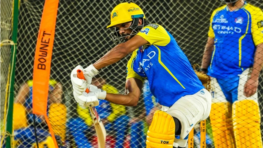 Ruturaj Gaikwad injured before CSK vs MI match? Biceps injury a matter of concern amid IPL 2026