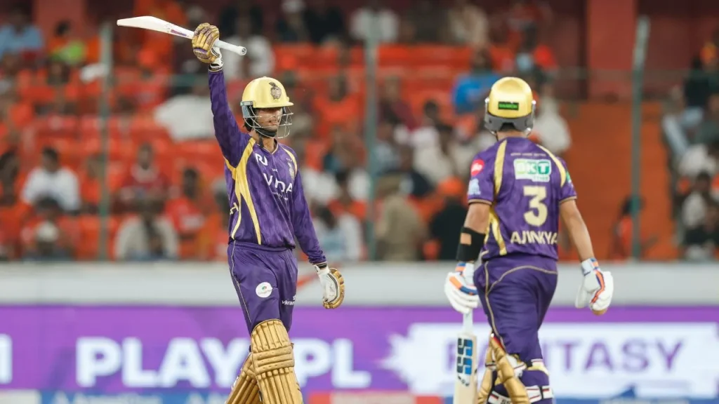 SRH vs KKR Updated Standings, Orange Cap, Purple Cap after Match 45