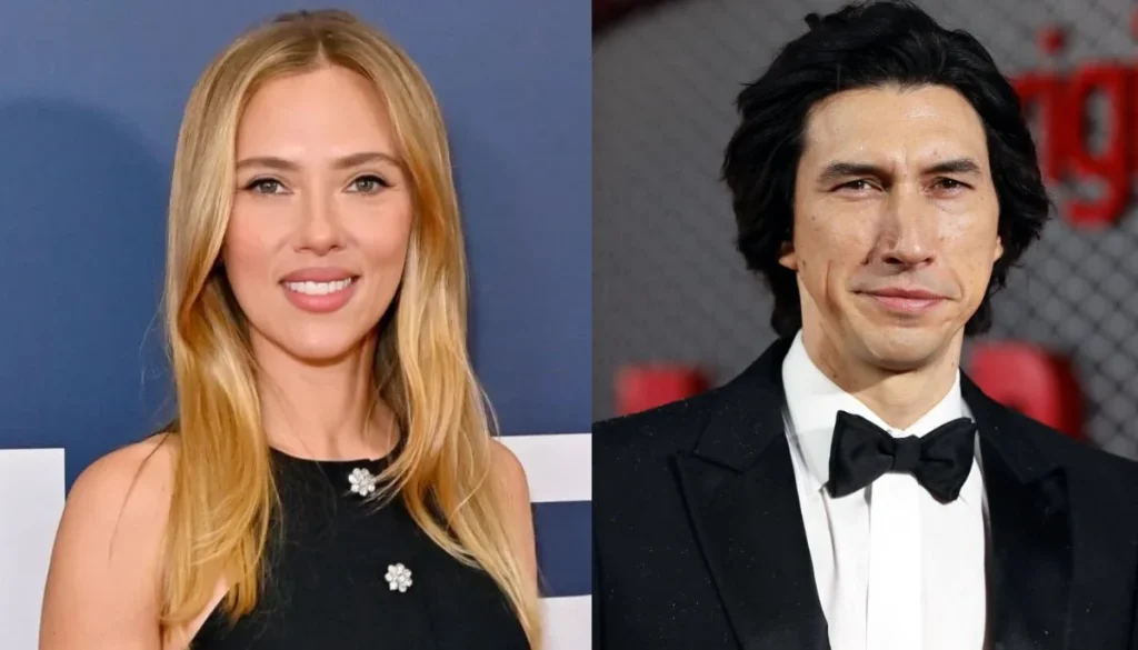 Scarlett Johansson makes shocking statement about 'Paper Tiger' costar Adam Driver