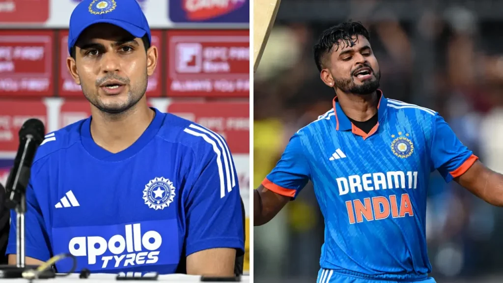 Shreyas Iyer to replace Shubman Gill as India's ODI captain in massive leadership change