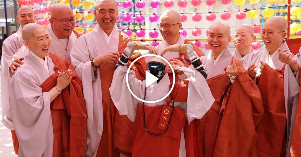South Korea's first robot monk joins the country's largest Buddhist sect