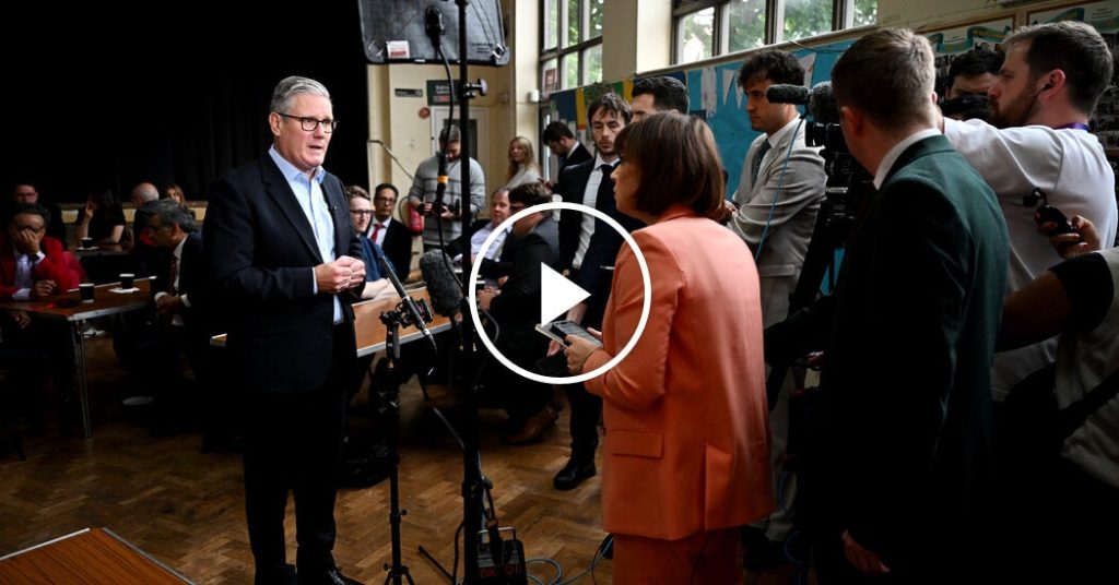 Starmer takes responsibility for huge defeat in UK early election results