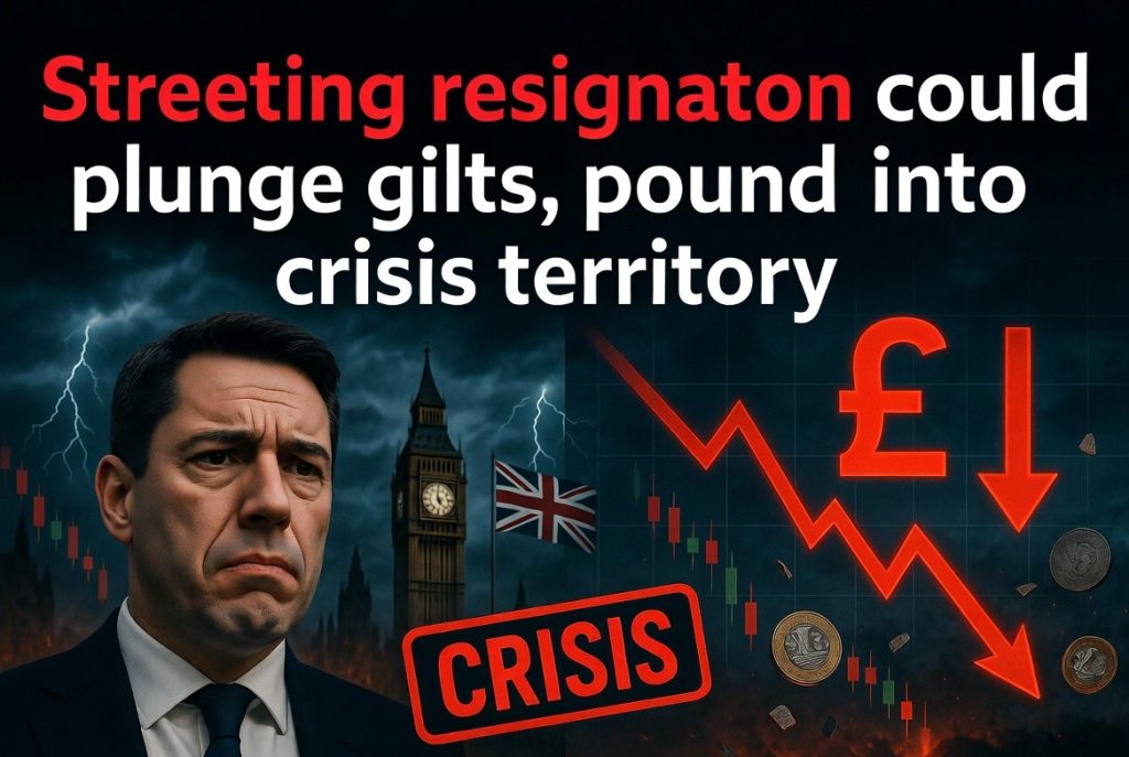 Streeting's resignation could send gilts down, pound heading into crisis territory