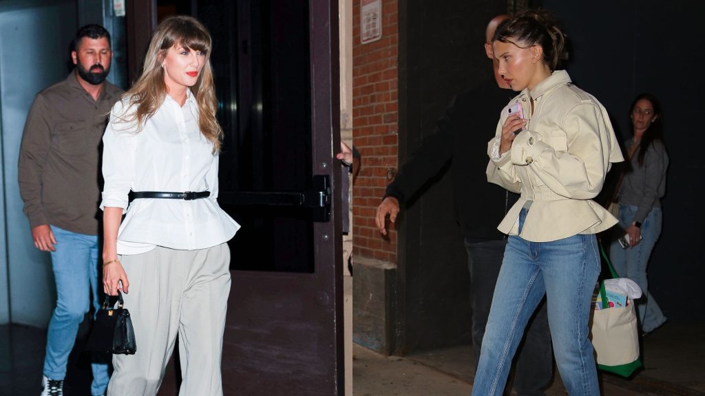 Taylor Swift and Millie Bobby Brown revive the peplum top trend