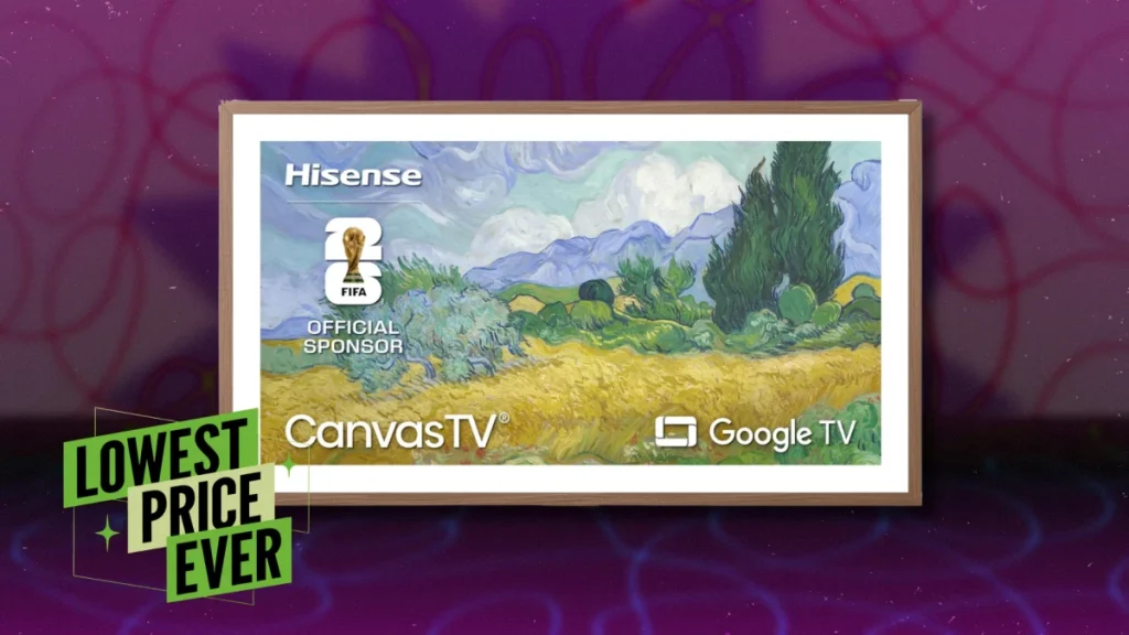 The 2026 Hisense S7SG CanvasTV is $500 off