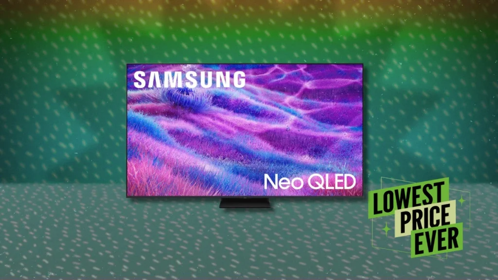 The Samsung 100-inch QN80F Neo QLED TV is $1,500 off right now