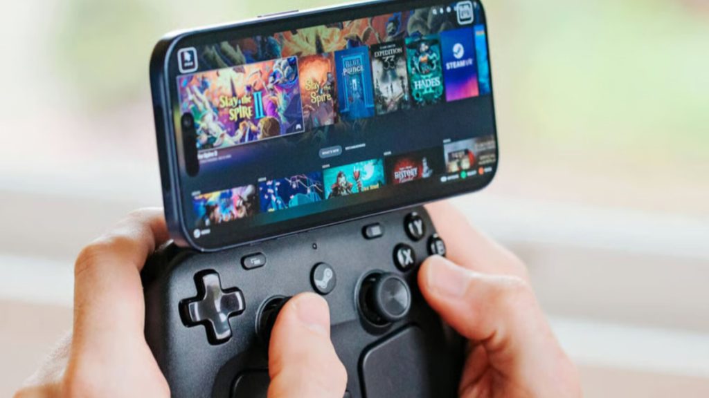 The Steam Controller is getting the smartphone mount it deserves