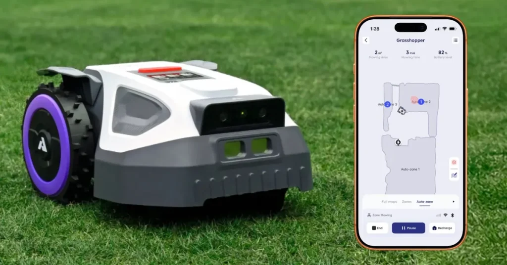 The iPhone-controlled Enthebot M9 robotic lawn mower has replaced mowing for me