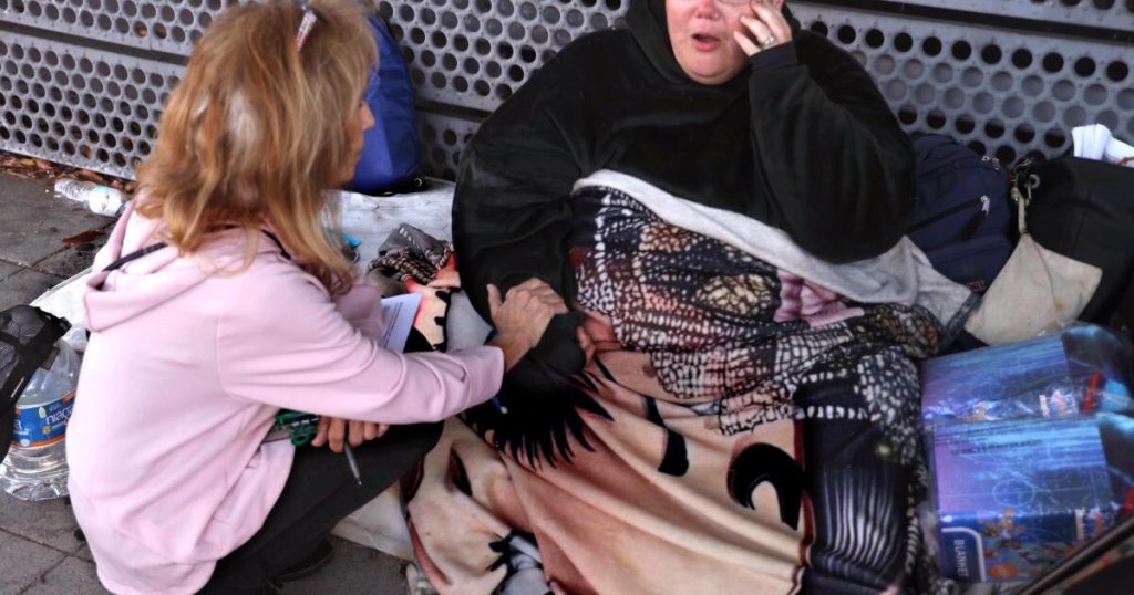 The removal of tents in the city has increased the number of 'rough sleepers' on the streets of Hollywood, posing new challenges.